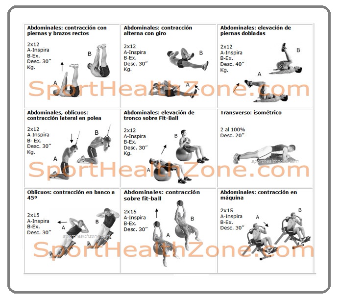 Ejercicios de gimnasio para adelgazar hombres